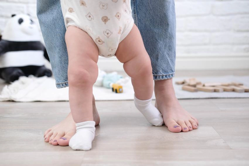 Đảm bảo an toàn cho bé tập đi