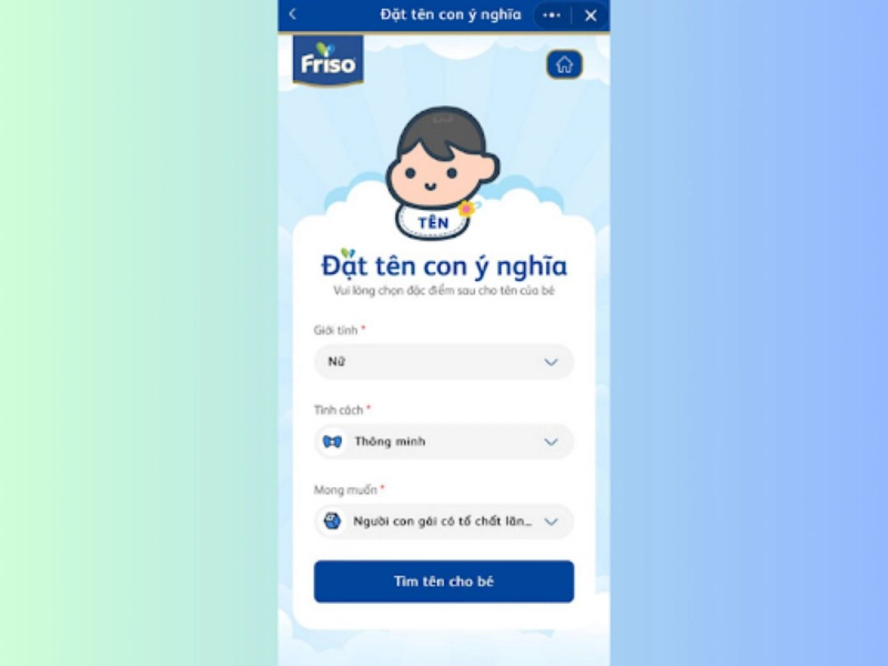 tên hay cho bé gái