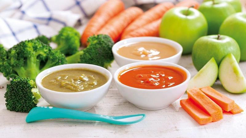 Thực đơn 30 ngày ăn dặm cho bé 7 tháng