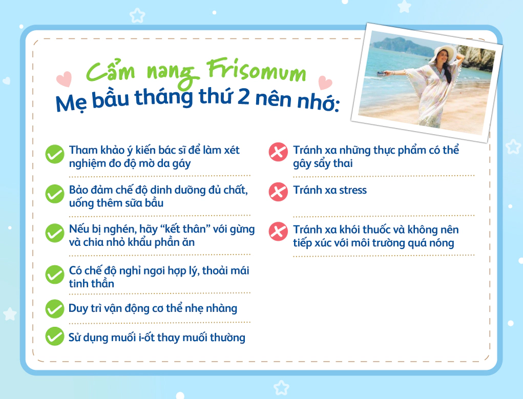 dấu hiệu mang thai 2 tháng