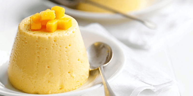 pudding xoài cực ngon và đơn giản cho trẻ