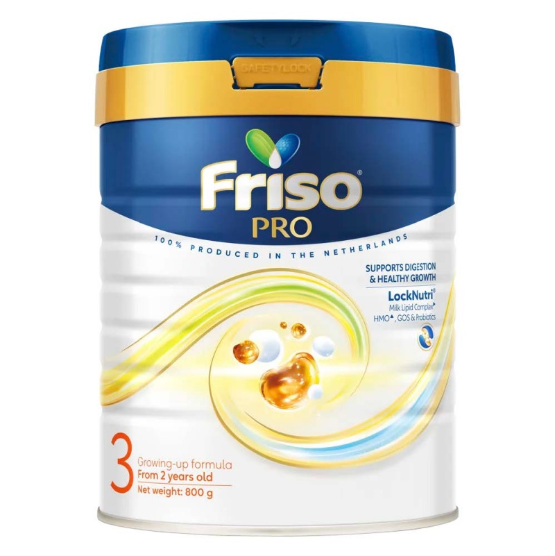 Sữa Friso Pro 3 giúp trẻ êm bụng, tiêu hóa dễ dàng, hấp thu tốt