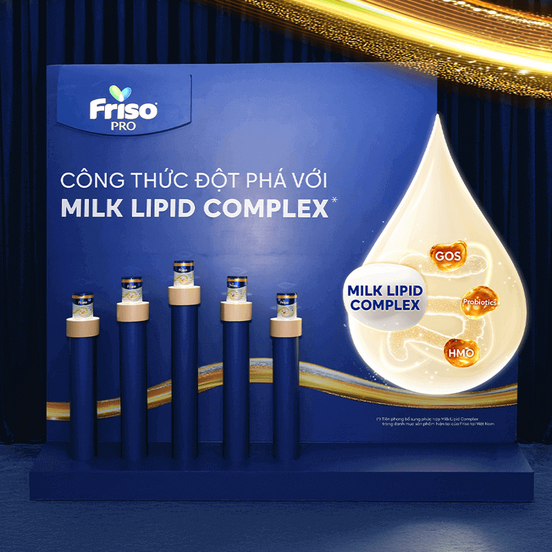 công nghệ đột phá mới của friso milk lipid complex