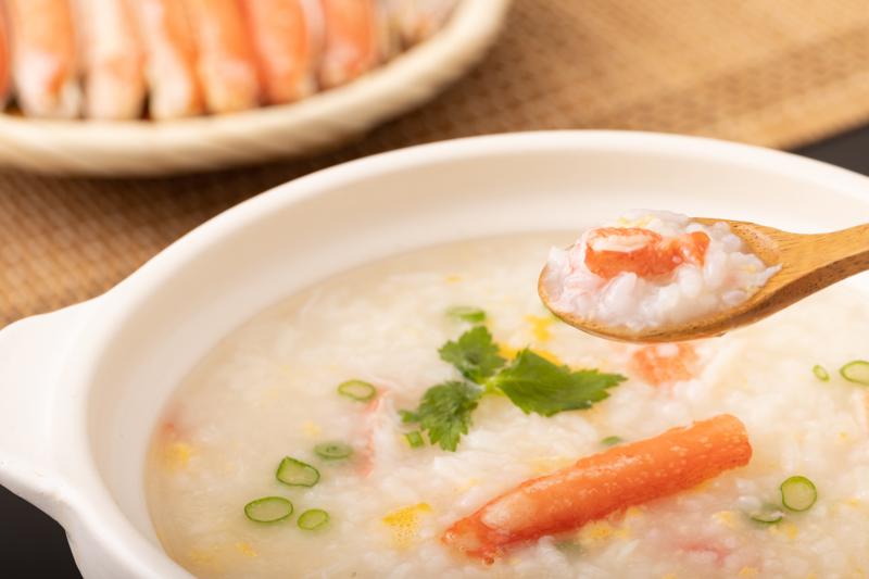 cháo ghẹ cơ bản