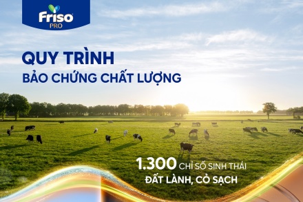 Friso bảo chứng độ thuần của đất với hơn 1.300 chỉ số sinh thái