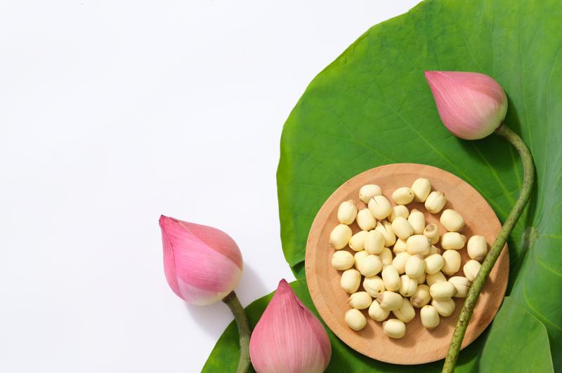 hạt sen nấu cháo cho bé 6 tháng tuổi