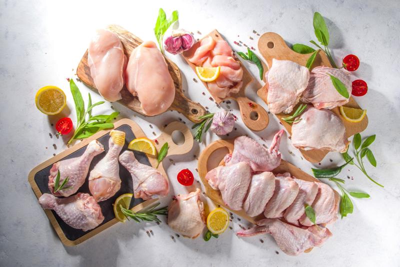 nấu cháo gà cho bé ăn dặm