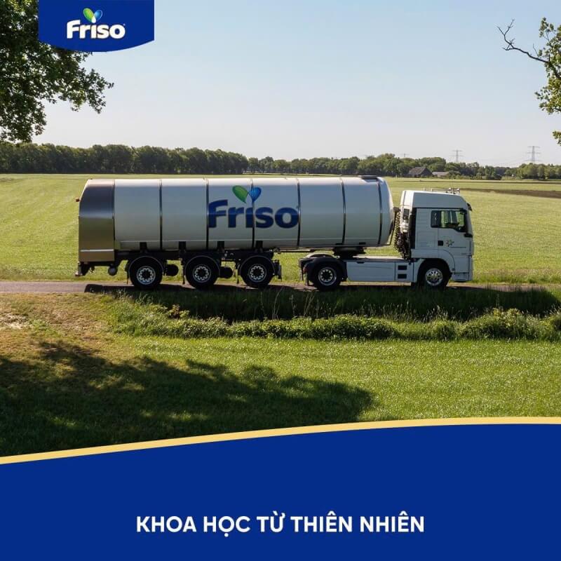 Xuất xứ Friso Pro là đến từ Hà Lan, châu Âu.