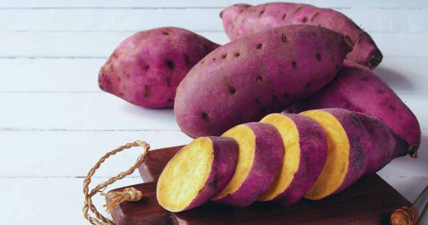 Khoai lang cũng là loại thực phẩm tăng đề kháng cho bé