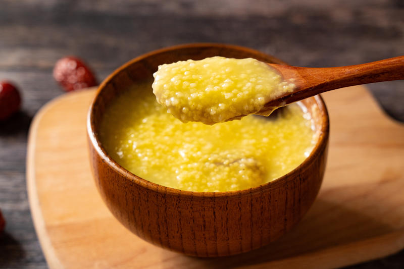 cách nấu cháo hạt kê cho bé