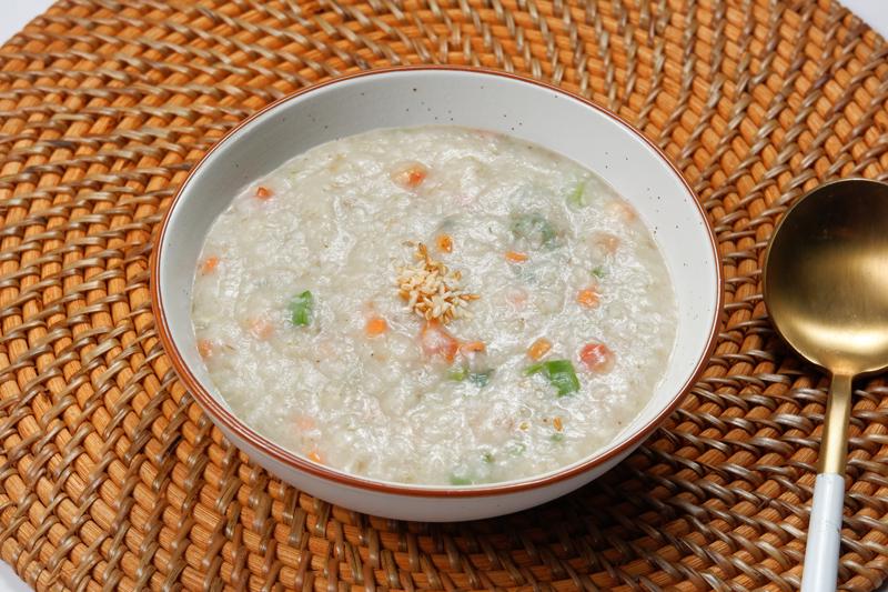 cháo cua đồng cho bé ăn dặm