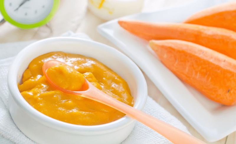 cháo ếch ăn dặm cho bé 