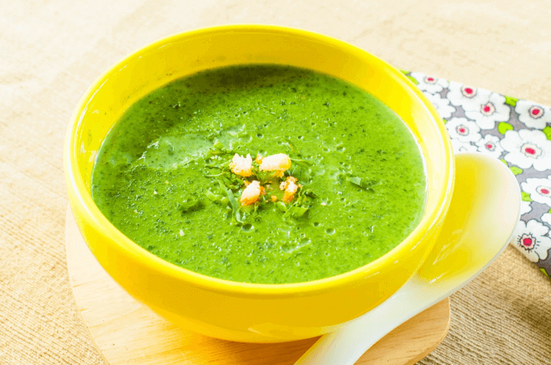 cháo nấu tim heo cho bé ăn dặm