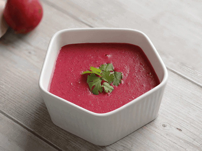 cháo thịt bò cho bé ăn dặm