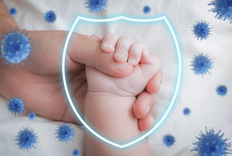 hệ miễn dịch của bé hoàn thiện khi nào