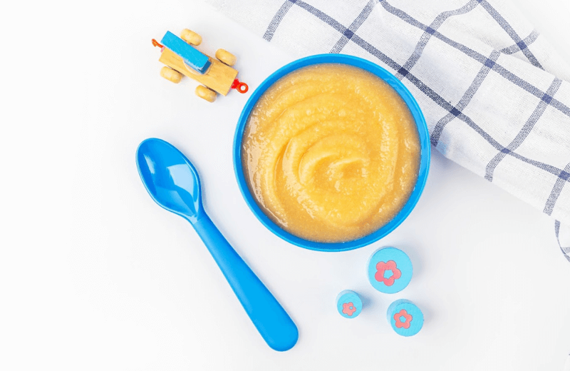 nấu cháo ếch cho bé ăn dặm