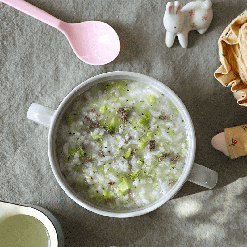 nấu cháo thịt bò cho trẻ em