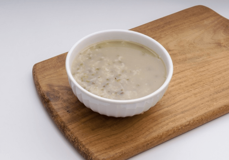 nấu cháo tim heo cho trẻ