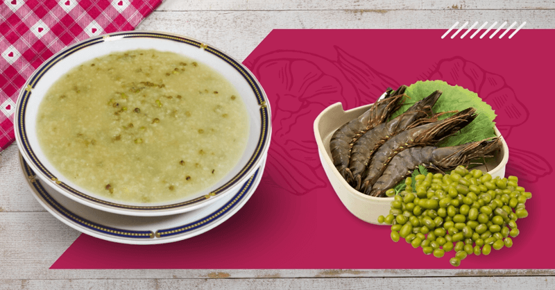 nấu cháo tôm cho trẻ