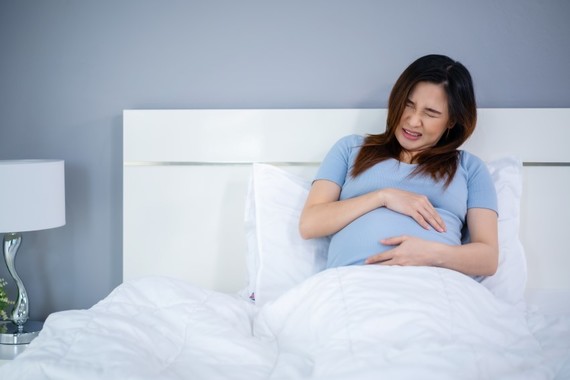 bà bầu bị đau dạ dày