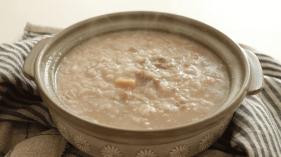 cháo tim heo cho bé