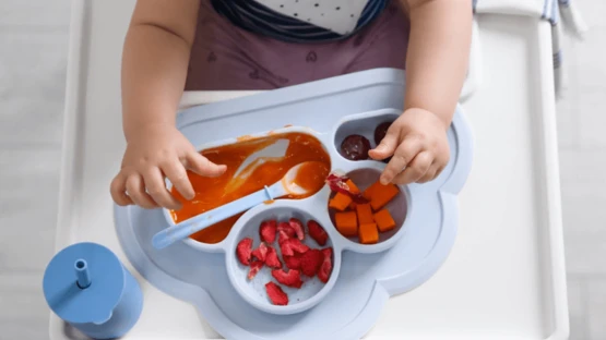 Trẻ 10 tháng ăn gì để tăng cân